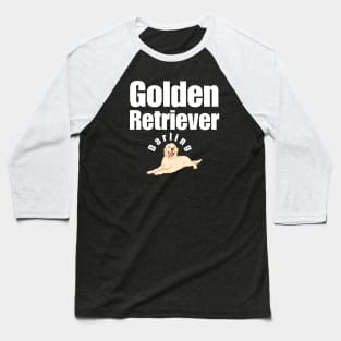 Golden Retriever Dog Baseball T-Shirt